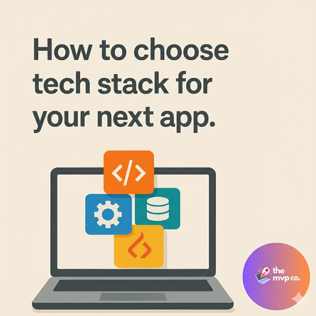 How to choose tech stack for your next app.